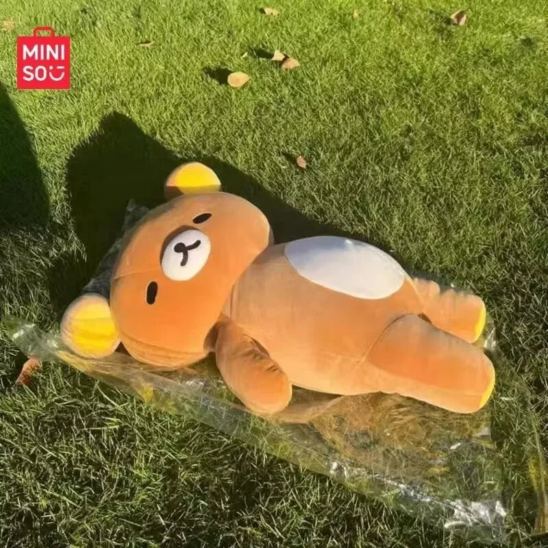 36-72cm Cute Cartoon Fatty Rilakkumas Plush Toy Doll Sleeping Hug Pillow Sofa Cushions Car Interior Decoration Holiday Gifts
