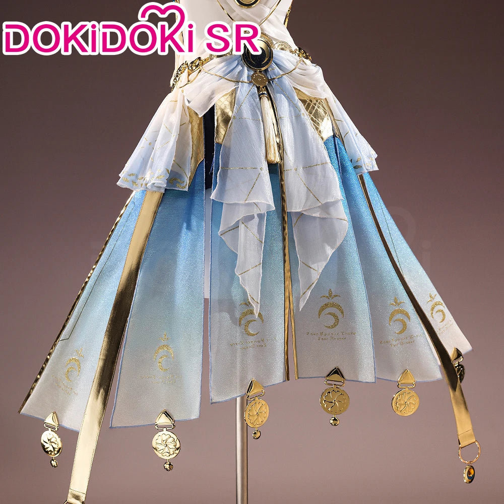 Iuno Cosplay Costume Game Wuthering Waves DokiDoki-SR Women Sexy Dress Costume Iuno Halloween Cosplay Metal Accessories