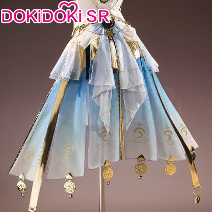 Iuno Cosplay Costume Game Wuthering Waves DokiDoki-SR Women Sexy Dress Costume Iuno Halloween Cosplay Metal Accessories