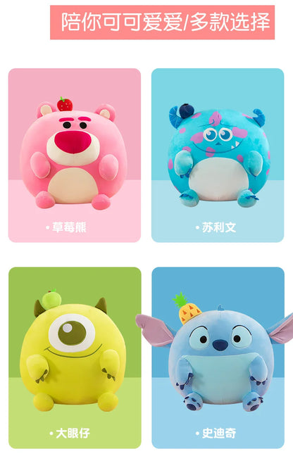 30/40/55cm Big Size Disney Alien Lotso Anime Plush Stuffed Doll Kawaii Room Decor Plush Children's Pillow Holiday Gift