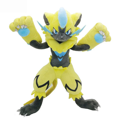 Anime  Blastoise Kawaii Plush Toys Pikachu Greninja Zeraora Stuffed Cute Collectibles Room Decor Children Holiday Gifts