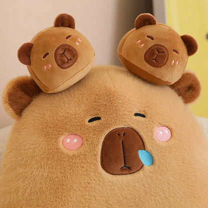 50cm Capybara Plush Pillow Cute Stuffed Animal Koala Dino Capibara Plushies Large Hug Pillow Cushion Xmas Gift
