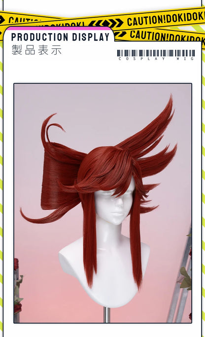 Tamsy Amo Riyo Wig Anime Gachiakuta DokiDoki Men 100cm Long Hair Amo Empool Caines Tamsy Cosplay Heat Resistant Wig Free Cap