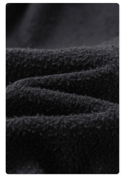 ZODF New Autumn Winter Men Fleece Sweatpants Women Unisex 332gsm Washed Ribbon Warm Joggers Pants Brand Clothes HY0877