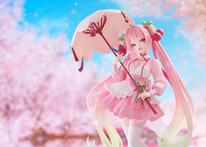 Bandai Hatsune Miku Sakura Dress Ver. 21CM PVC Model