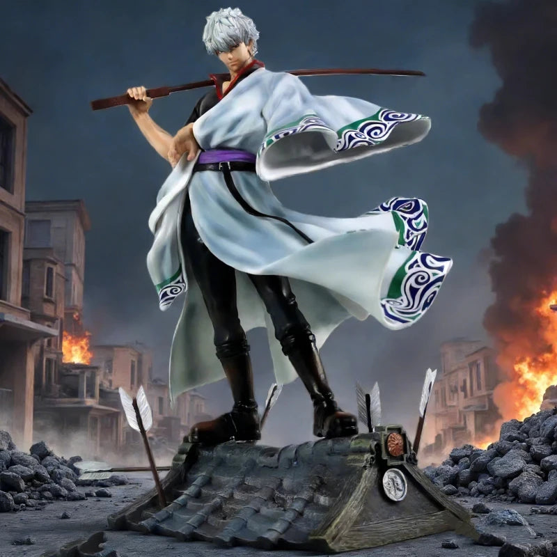 Bandai Gintama Sakata Gintoki 30cm PVC Model 2.0