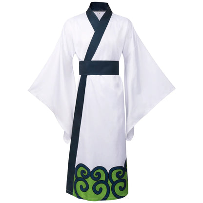 One Piece Roronoa Zoro Kimono Costume Unisex Polyester Set