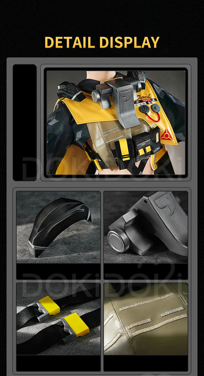 Trigger Cosplay Costume Game Zenless Zone Zero【S-2XL】DokiDoki-R ZZZ Trigger Women Halloween Sexy Costume Plus Size