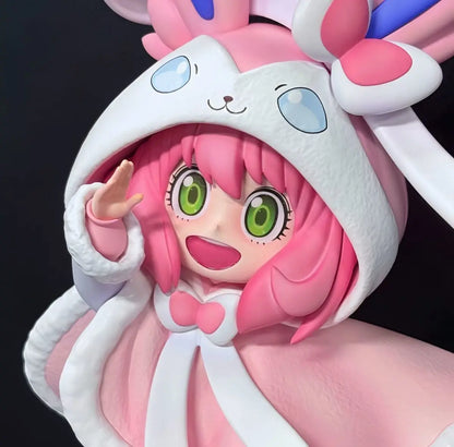 20cm Spy×Family Anime Figure Anya Forger Figure Cos Sylveon Eevee Figurine Gk Statue Model Doll Collection Room Decora Toys Gift