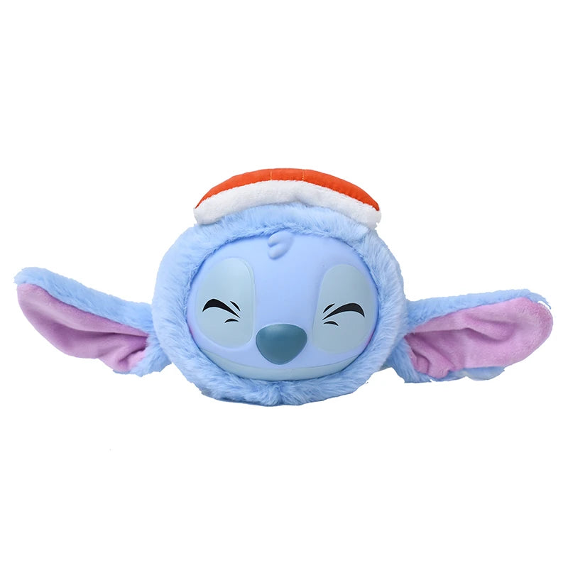 New Disney Stitch Cartoon Plush Backpack Cute Winter Gift For Girls Stuffed Animal Toy Plushie Bag Kids Carry-On Satchel