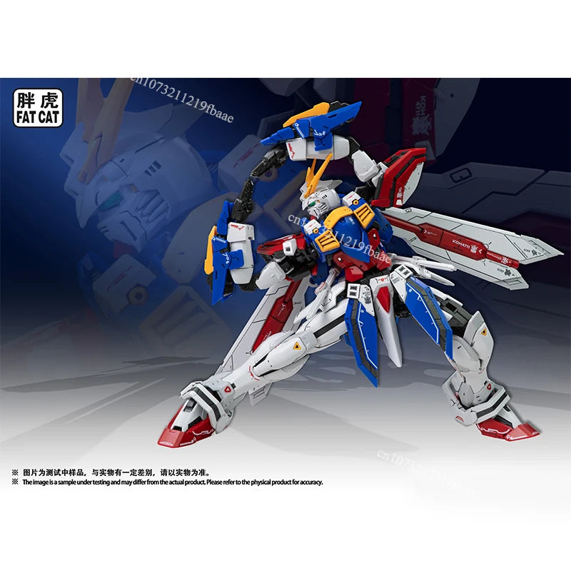 In Stock FAT CAT Model GOD RG 1/100 GF13-017NJⅡ Assembly Model Kit Toys Anime Action Figure Robot Gifts