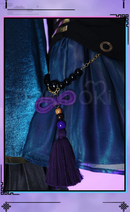 Mikuu Zombie Cosplay Costume DokiDoki-R Women Cute Zombie Dress Chinese Vampire Costume Mikku Halloween