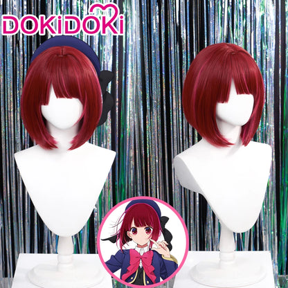 IN STOCK Hoshino Ai Aqua Akuamarin Ruby Rubii Arima Kana Kurokawa Akan Wig Anime Oshi Cosplay DokiDoki Cosplay Wig Cap Oshi