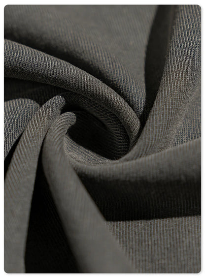 ZODF New Men High Street Washed T-Shirts Unisex Loose Tree Printing 285gsm Cotton O Neck T Shirt For Summer HY0512