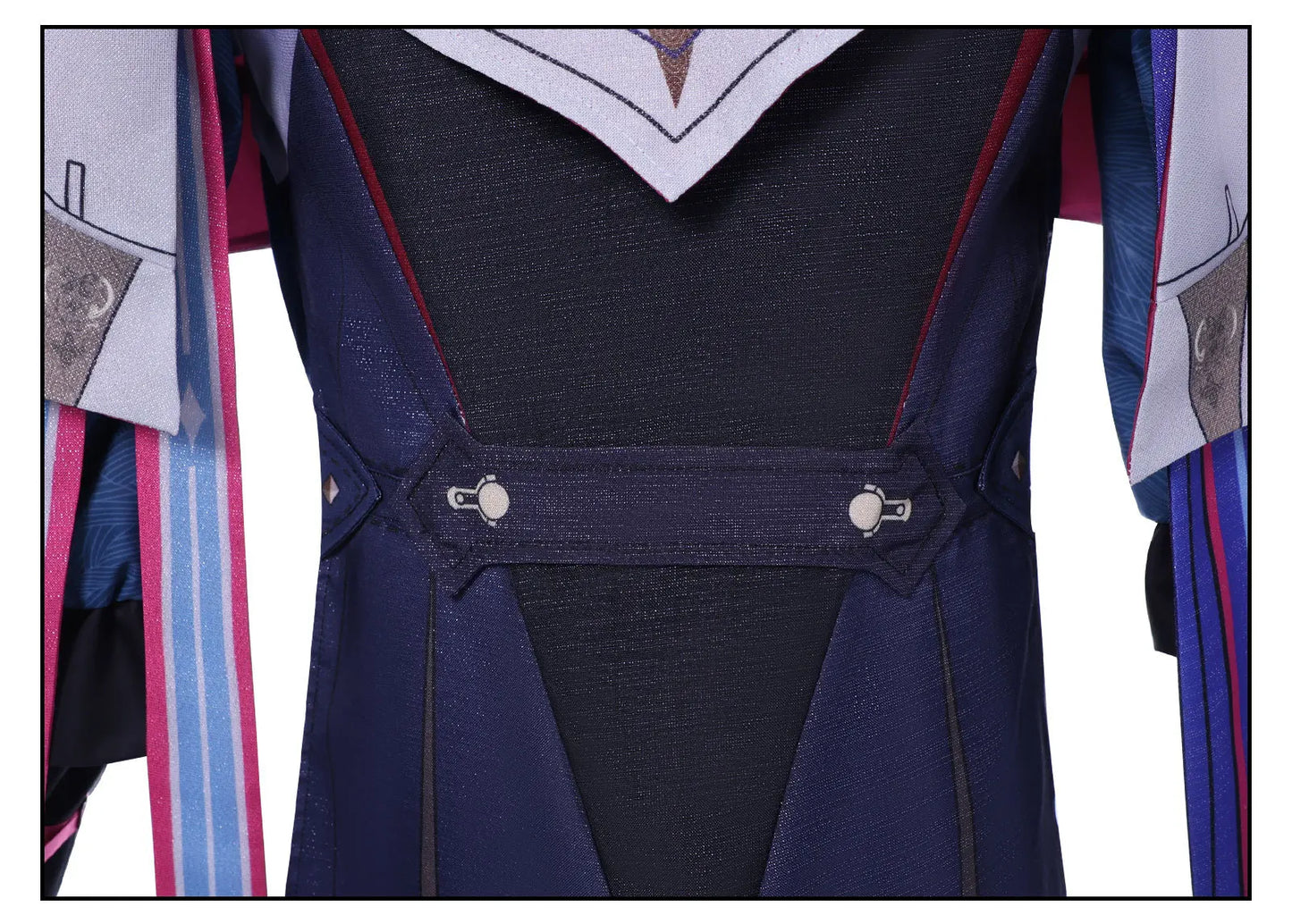 Wuthering Waves Brant Cosplay Costume Wig Uniform Hat Necklace Troupe of Fools Rinascita Carnival Halloween Party for Women Men