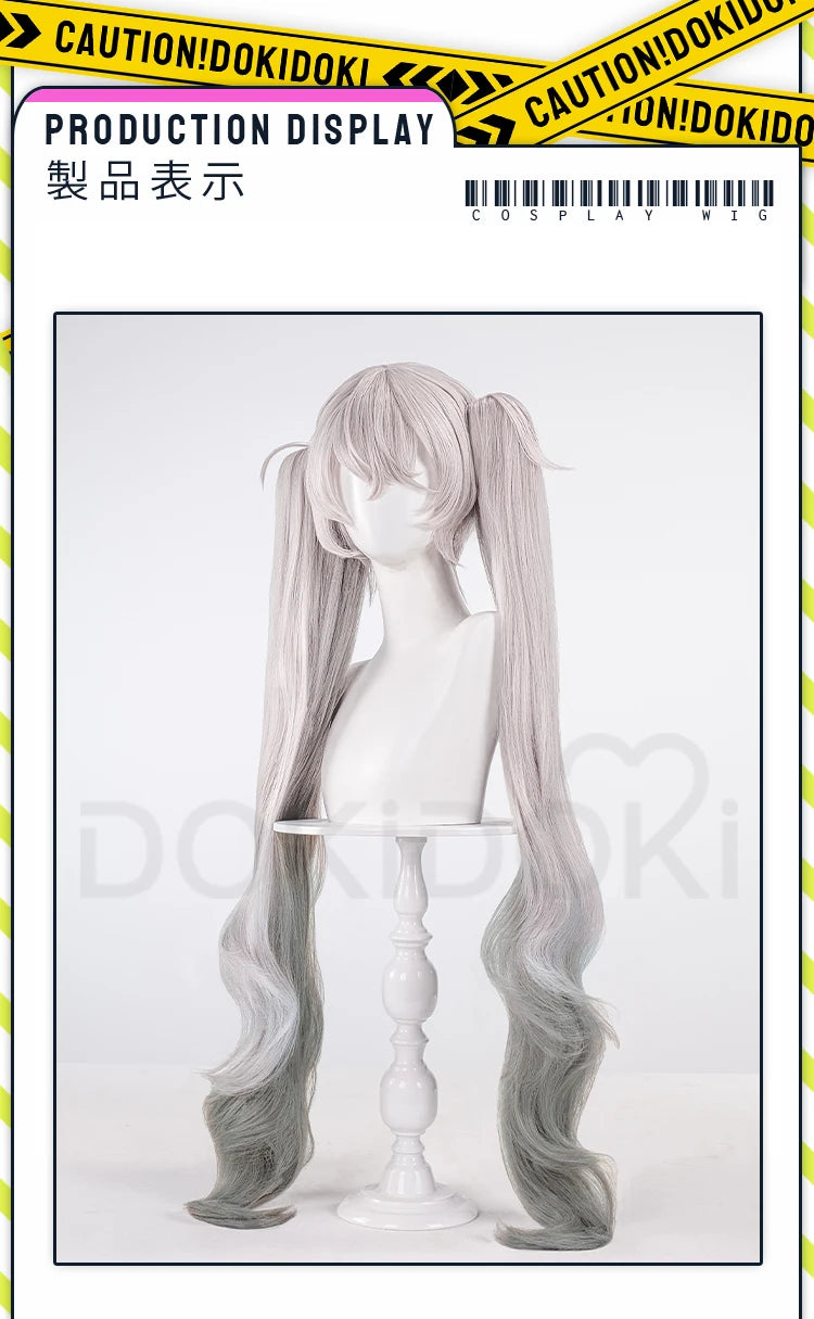 IN STOCK MIKUU Rabbit Hole Wig Cosplay DokiDoki Women Cute 100cm Hair Symphony 2025 Magical Miral Nightcord at 25 Free Wig Cap