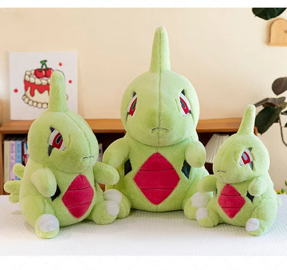 35/70cm Larvitar Pokemon Plush Toys Large Anime Doll Cute Pillow Giant Pokémon Plushie Tyranitar Stuffed Gift for Kids Christmas