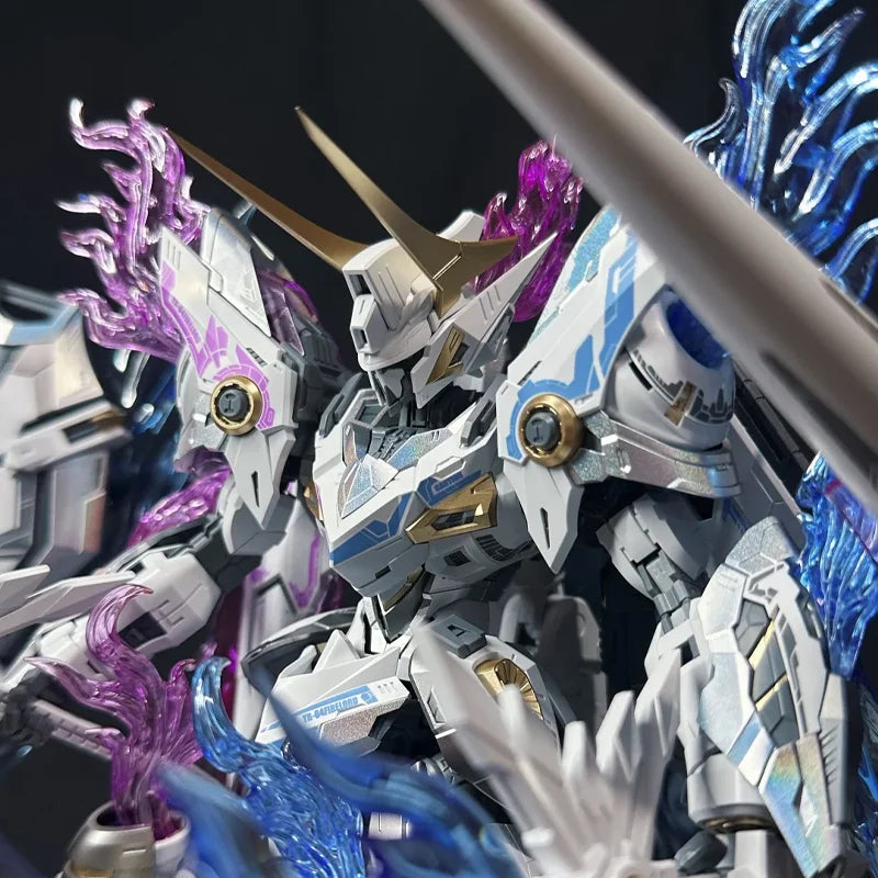 1/100 Snaa Blaze Emperor Ver. Phantom Flame Spirit Mecha Model with Articulated Joints Action Figure Gift
