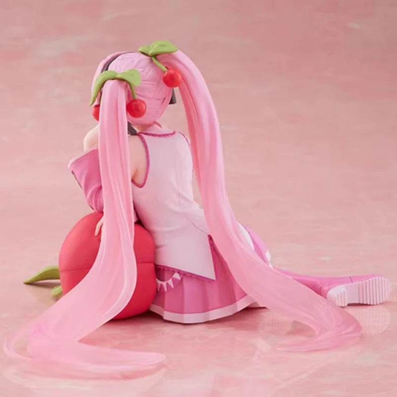 Bandai Hatsune Miku Cherry Pillow Ver 13CM PVC Model