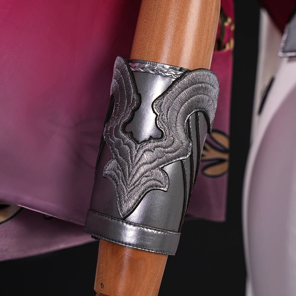 Wuthering Waves Lupa Cosplay Costume Wig Bodysuit Cloak Earrings Tail Headwear Leggings Halloween Party for Women Girls iCoser