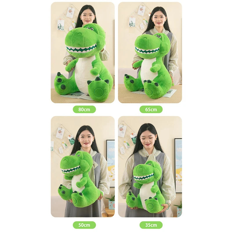 35/50/80cm Disney Toy Story Rex Plush Toys Dinosaur Animals Dolls Anime Cartoon Plushie Kawaii Pillow Soft Gift for Children