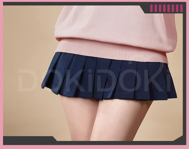 IN STOCK Ayase Momo Cosplay Costume Anime Dandadan DokiDoki-SR Women Uniform JK DAN DA DAN Momo Ayase Okarun Costume Halloween