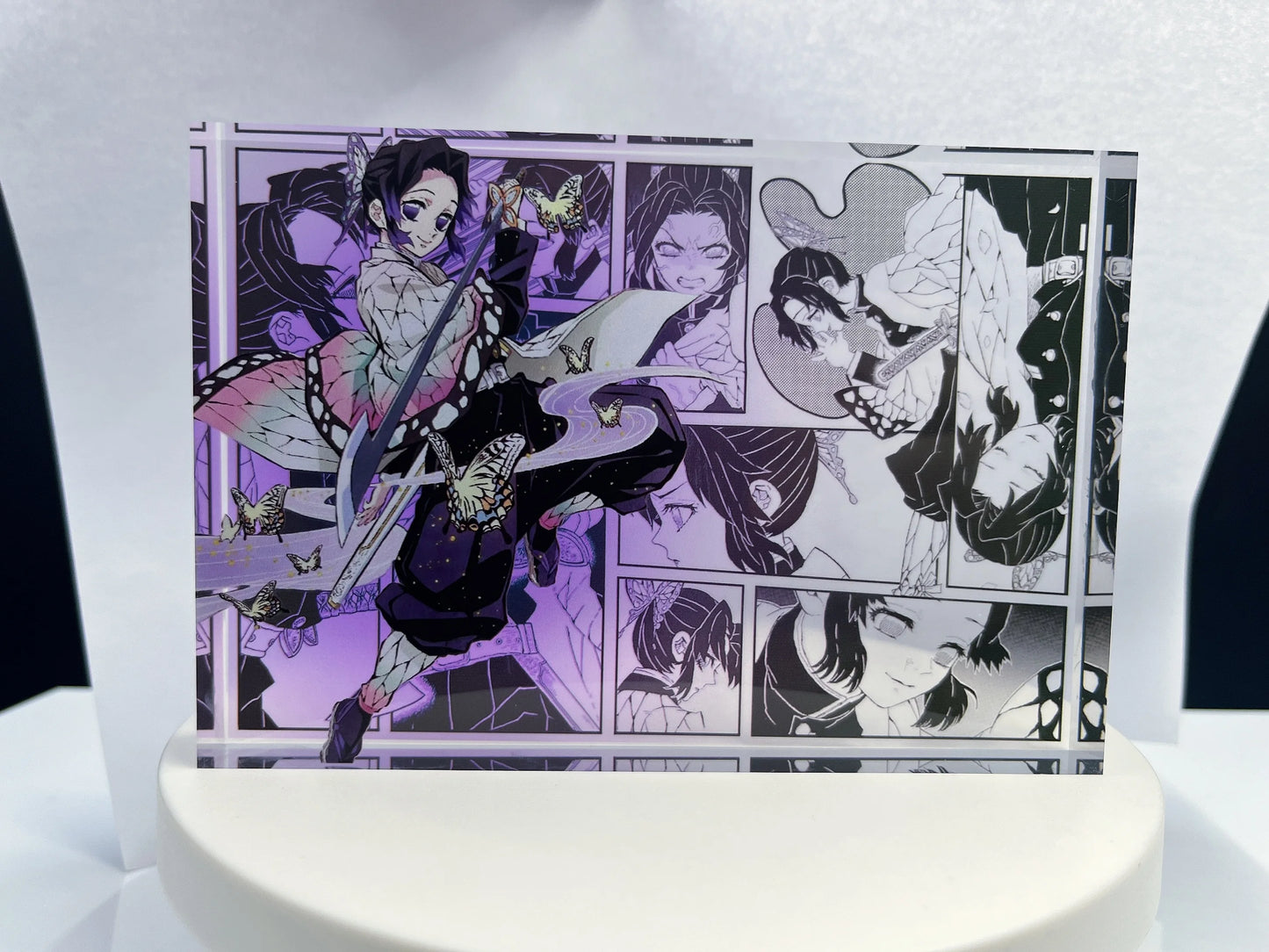 New Demon Slayer Creative High-value Bar Chi Tokitou Muichirou Acrylic Brick Computer Desktop Ornaments Anime Peripheral Gifts