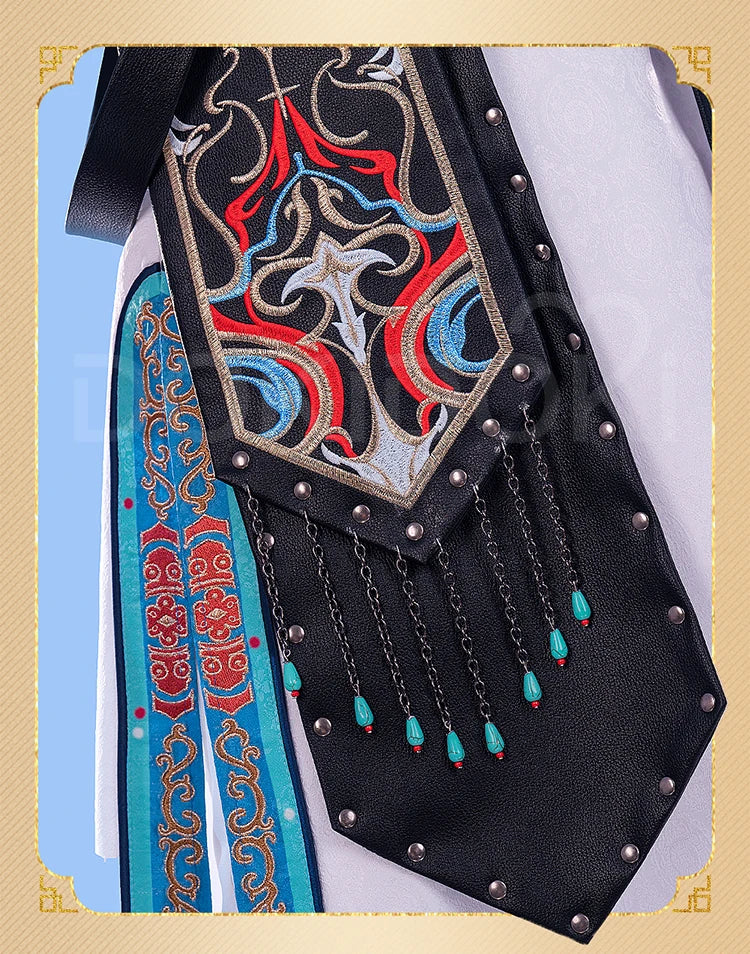 Heavy Frost Heroine Cosplay Costume Game Love and Deepspace DokiDoki-R Women Halloween Dress Heroine MC Blue Suit Sylus