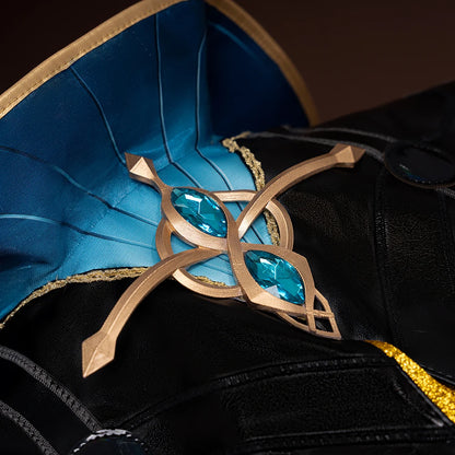 iCoser Honkai Star Rail Anaxa Cosplay Costume Wig Uniform Outfit Anaxagoras Grove of Epiphany Amphoreus Halloween for Women Men