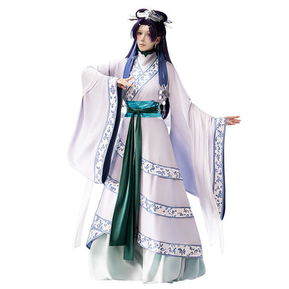 IN STOCK Jinshi Moon Fairy Cosplay Costume Anime The Apothecary Diaries【XS-4XL】DokiDoki-R Halloween Costume Jinshi Plus Size