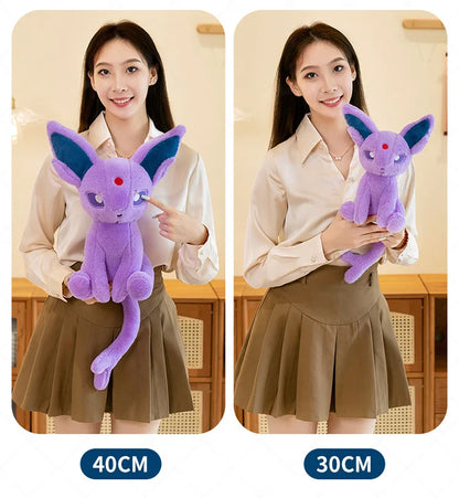40/50/70CM Big Size Pokemon Espeon Plushies Cartoon Anime Soft Plush Pillow Doll Kawaii Stuffed Plushie Ornament Children Gifts