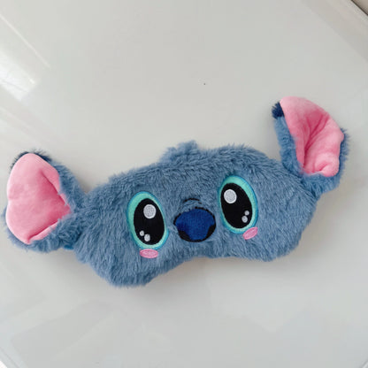 Cartoon Eyeshade for Sleeping Lotso Hamm Eye Patch Shading Dumbo Stitch Eyepatch Girl Travel Relax Cover Eye Mask Health