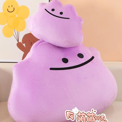 30/60cm Cartoon Large Ditto Pillow Pokemon Plush Toys Doll Cute Ornament Stuffed Plushie Kawaii Sofa Pokémon Gift for Children