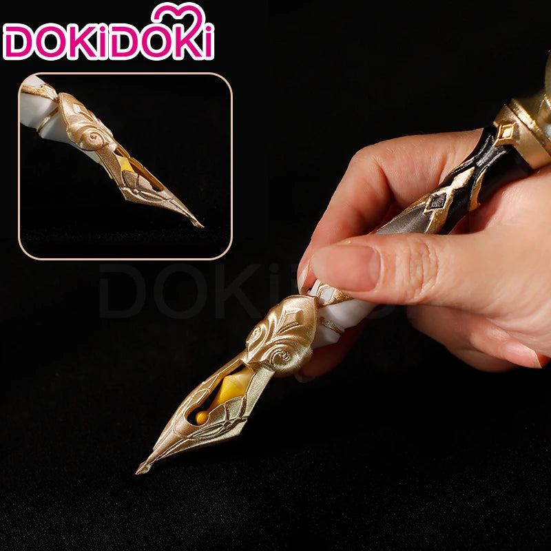 Trailblazer Stelle Caelus Luminous Magic Pen Cosplay Props Game Honkai: Star Rail DokiDoki HSR Feather Pen Cosplay Accessory