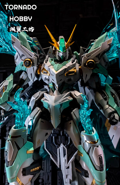 TORNADO HOBBY Studio XI RX-105 Head Carving 1/144 1/72 Sky Defender Assembly Model Kit Toy GK Model Mecha Head Accessory Gifts