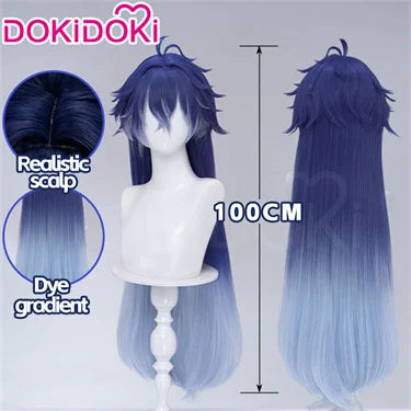 Flins Durin Cosplay Shoes Game Genshin Impact DokiDoki-SR Men Short Long Black Boots Kyryll Chudomirovich Halloween Cosplay