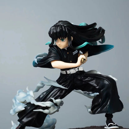 Hot Demon Slayer Nine Hashira Series Gk Statue – Muichiro Tokito Mist Pillar Anime Figure Collectible Pvc Model Action Doll Toy