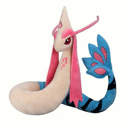 170/200cm Big Size Pokemon Milotic Dragon Air Anime Plush Stuffed Doll Room Decoration Peluche Pillow Ornaments Children's Gifts