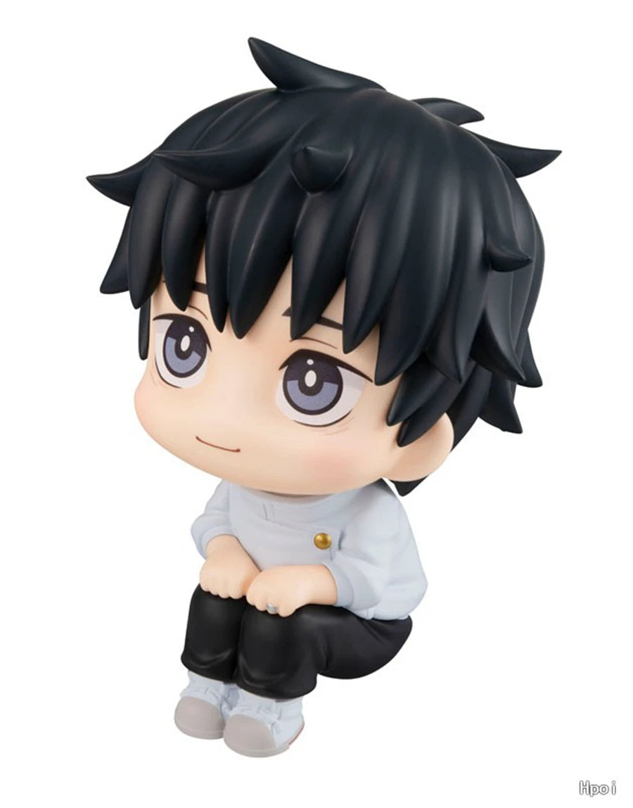 10cm Jujutsu Kaisen Anime Figure Look Up Chousou Action Figure Q Version Satoru Gojo/Geto Suguru Figurine PVC Collection Toys