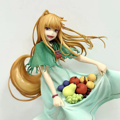 Spice And Wolf Holo The Wise Wolf 7th Generation Figure Fragrant Fruit Theme Collectible Model Doll Decorative Ornament Statue