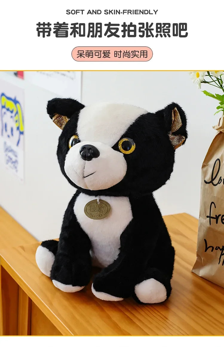 New 3 Colors 20-35cm Bulldog Plush Stuffed Puppy Doll Cute Puppy Plush Kawaii Animal Toy Children's Birthday Gift Doll Kids To