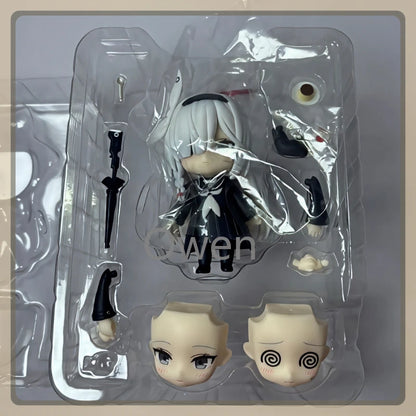 Anime A.R.O.N.A Prana Figurine Blue Archive 10cm Cute Girl Figures Multiple Accessories PVC Model Collection Toys Birthday Gifts