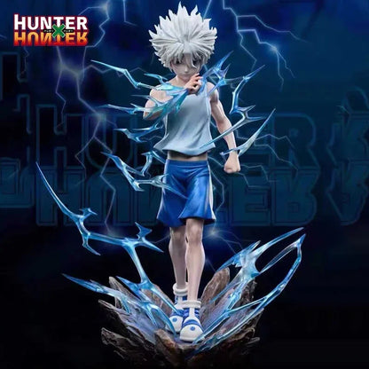 23cm Hunter Anime Figures Killua Zoldyck Figure Manga Action Figure Pvc Model Statue Collection Decoration Toys Gift Ornaments