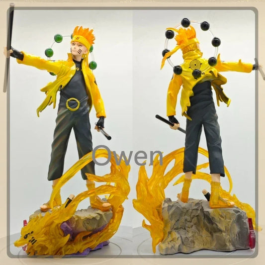 Popular Anime Naruto Shippuden Uchiha Madara Figurine Uchiha Sasuke Action Figures PVC Statue Collection Model Decoration Toys