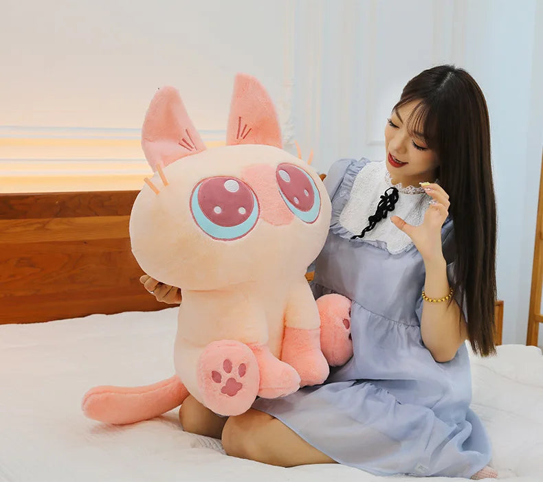 30-50cm Siamese Cat Animals Stuffed Doll Super Soft Home Office Decor High Quality Rabbit Toys Girls Boys Christmas Presents