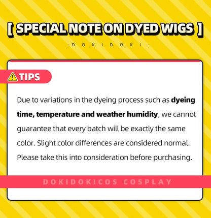 IN STOCK Ineffa Nefer Jahoda Flins Wig Game Genshin Impact DokiDoki Men Gradient Deying Hair Flins Cosplay Free Cap Halloween