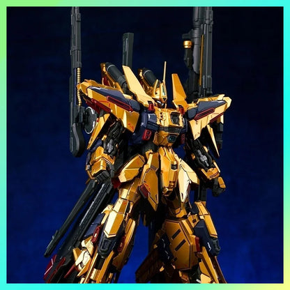 【IN STOCK】SHENMA Model MG Golden Samurai Full Armor Form Alloy Frame Assembly Model Kit Anime Mecha Action Figure Collectible