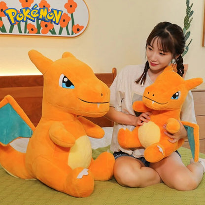 35/45/65CM Pokémon Plush Toy Charizard Plushies Cartoon Anime Stuffed Kawaii Ornamen Comfortable Soft Doll Children Toy Gift