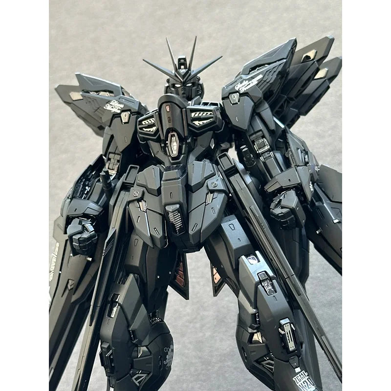 In Stock PIANXIN Strike Freedom MG 1/100 MGEX Assembly Model Kit Midnight Coating Action Figure Plastic Model Toys Kids Gift