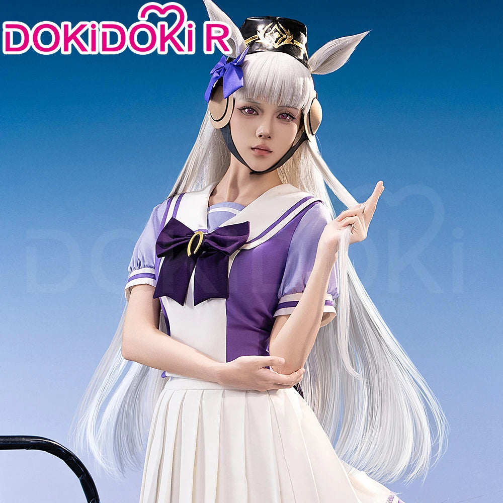 IN STOCK Mejiro McQueen Toukai Teiou Gold Ship Cosplay Costume Game【XS-3XL】DokiDoki-R Halloween Uniform Plus Size